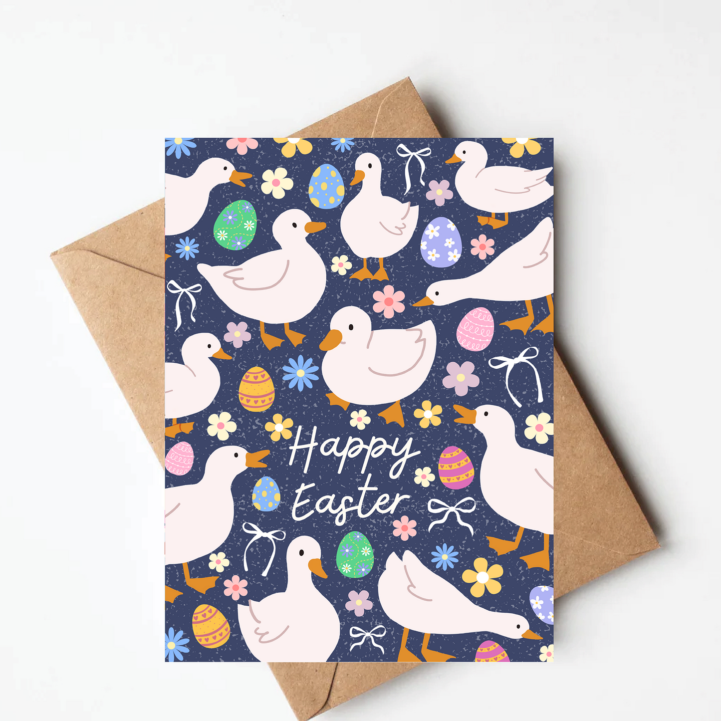 Duck Easter Card