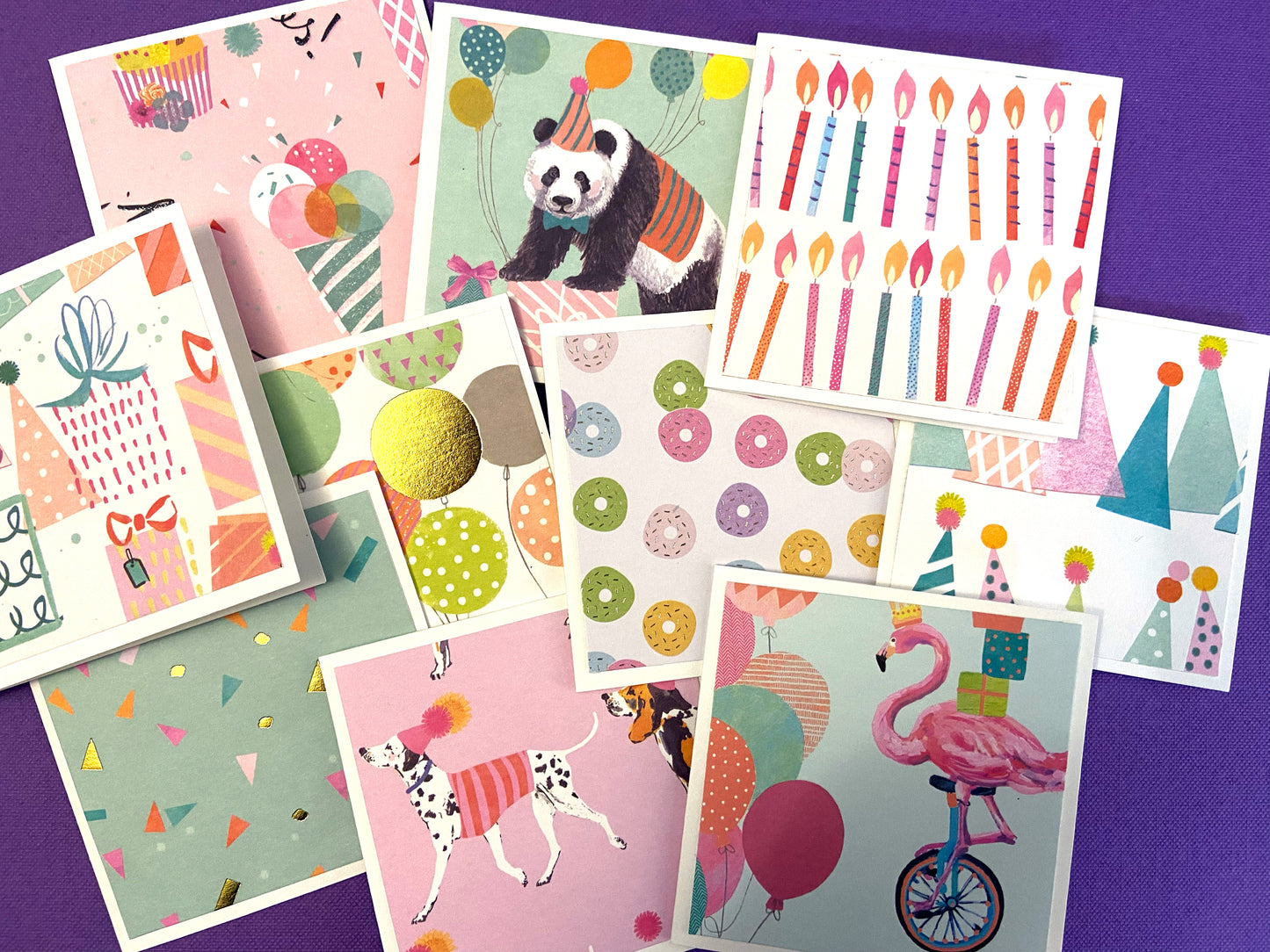 Assorted mini notecards