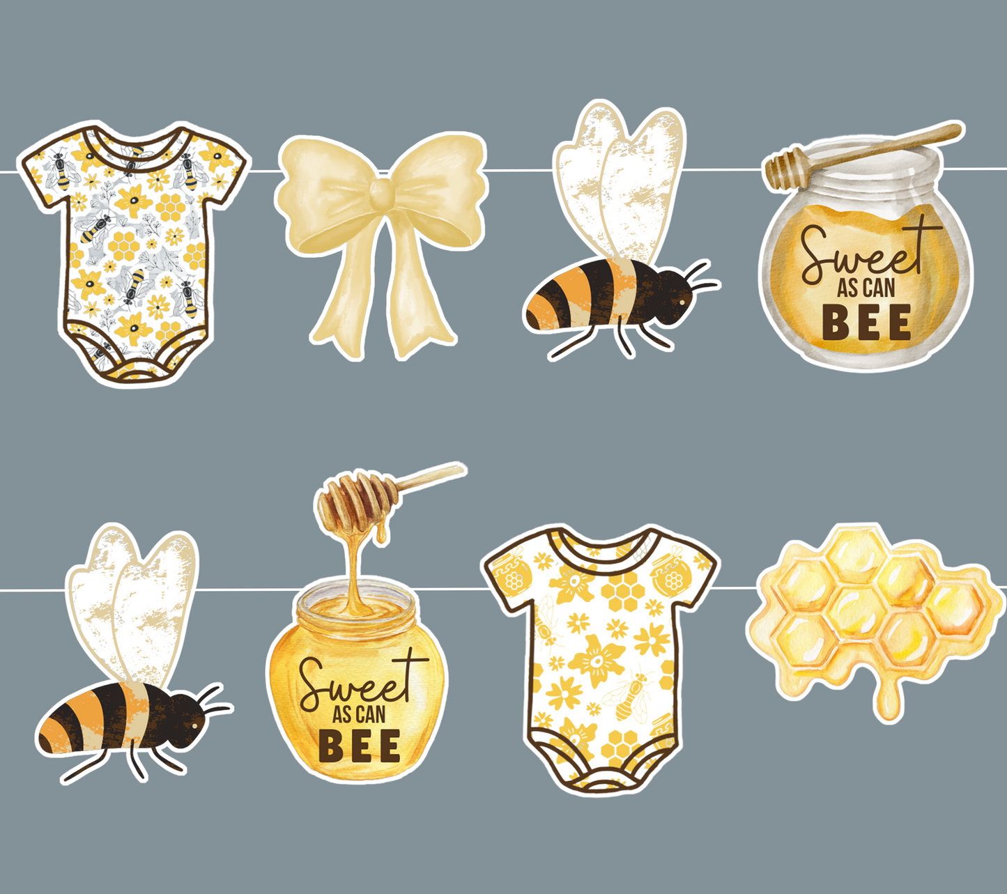 Bee Baby Shower Banner