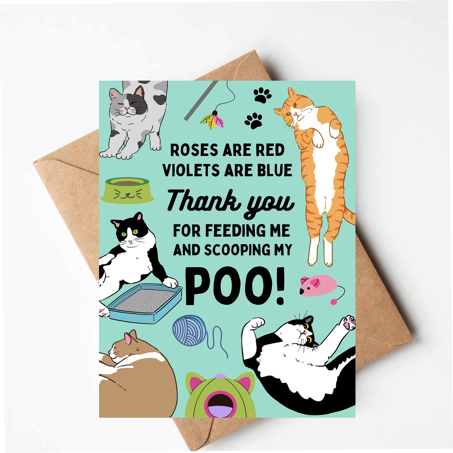 Cat Mom/Dad Card