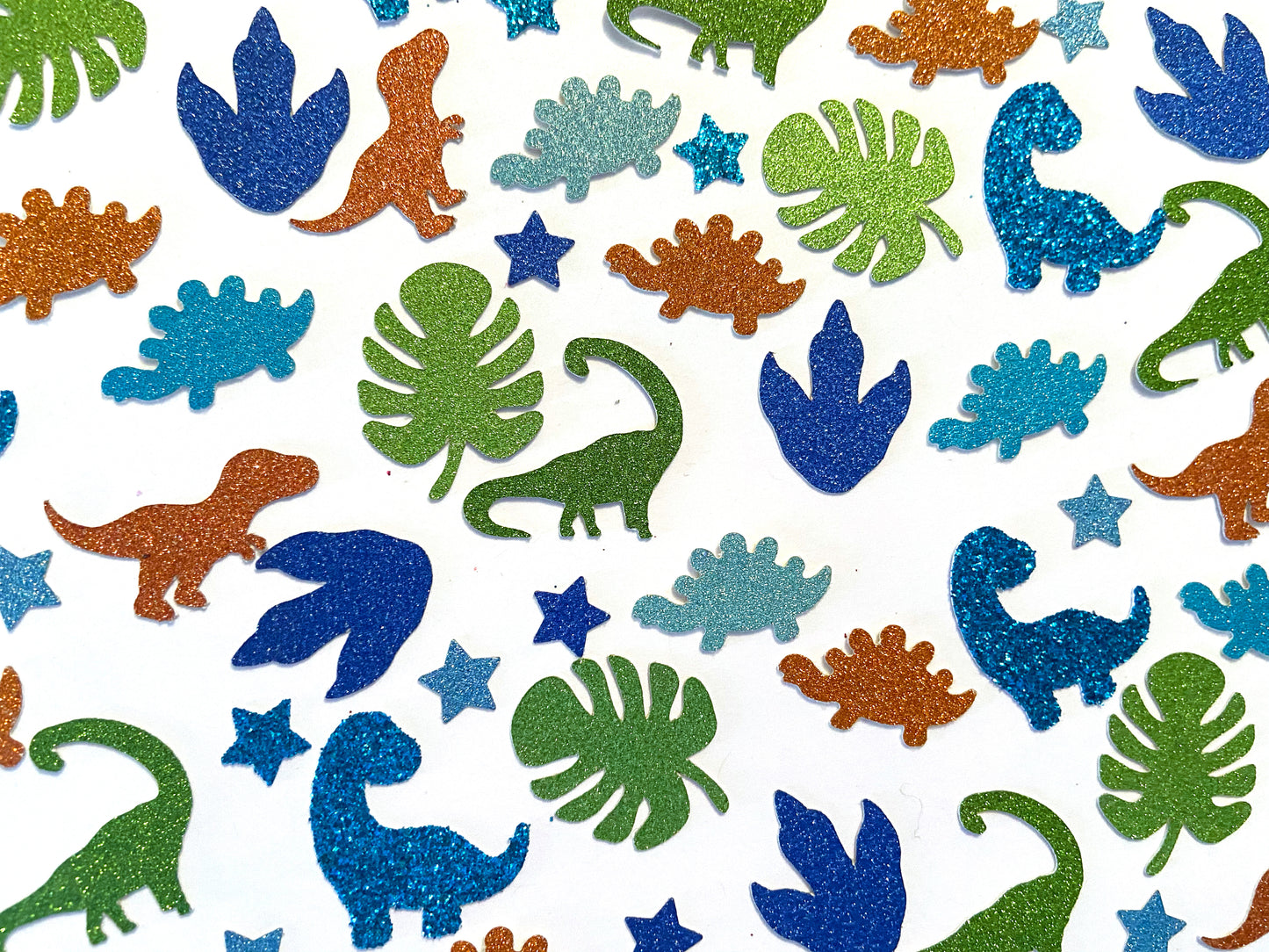 Dinosaur confetti