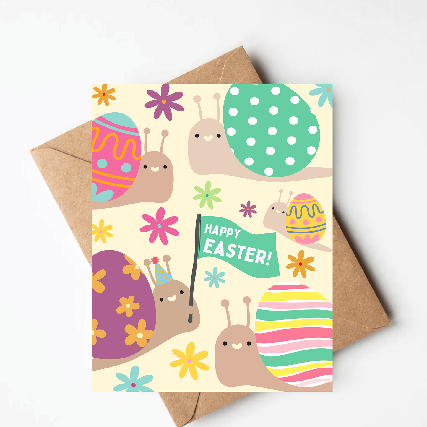 Snail Easter Card