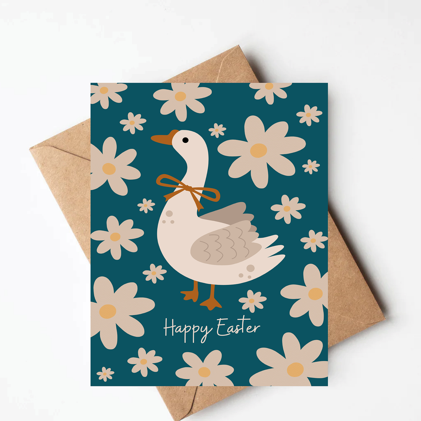 Goose Easter Card