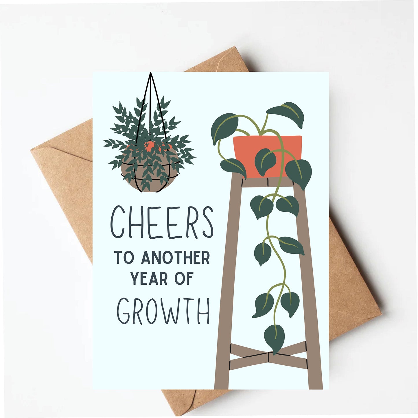 Plant birthday card