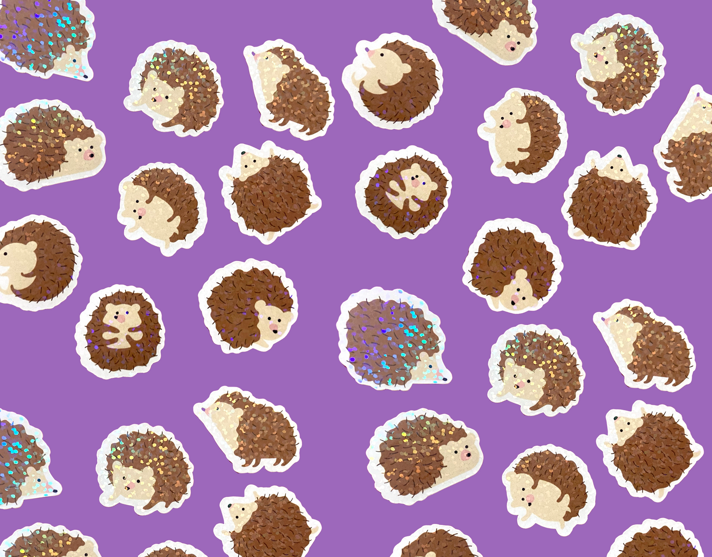 Mini Hedgehog Stickers
