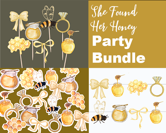 "She found her Honey" Party Bundle