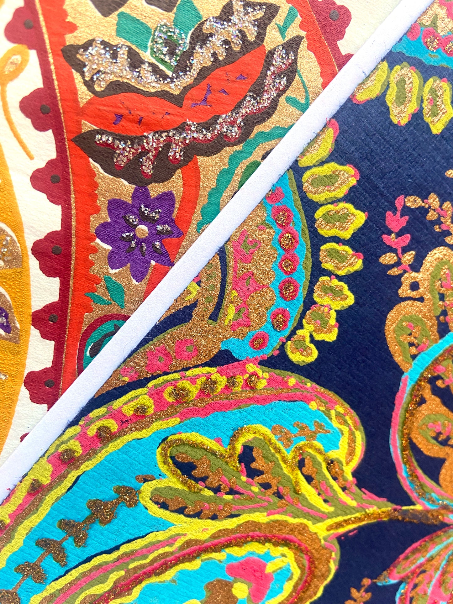 Indian inspired notecard set