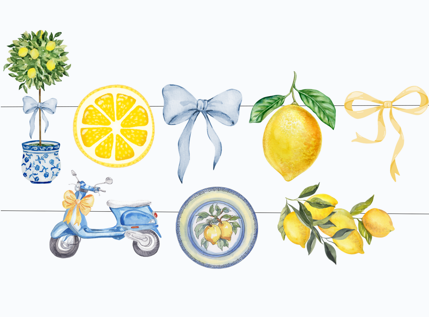 Lemon Amalfi Coast Party Bundle