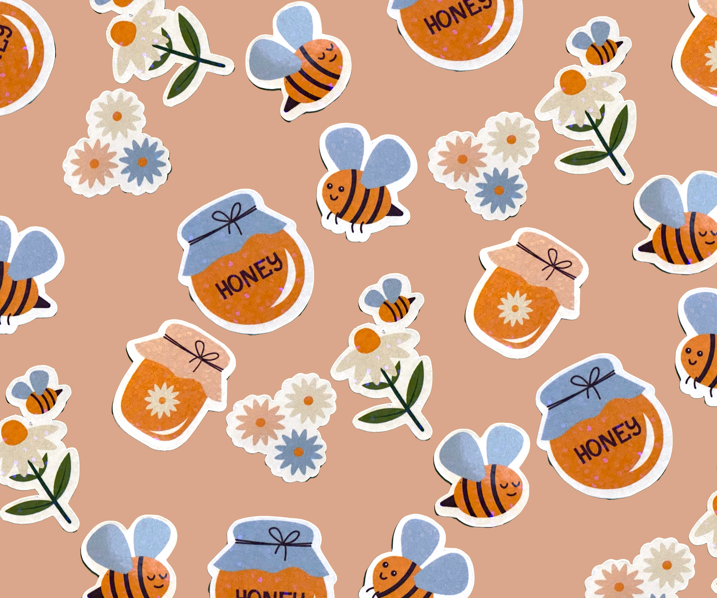 Mini Bee Stickers