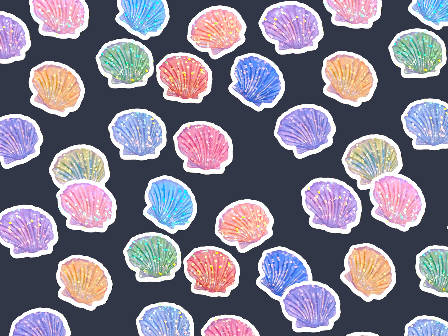 Mini Shell Stickers