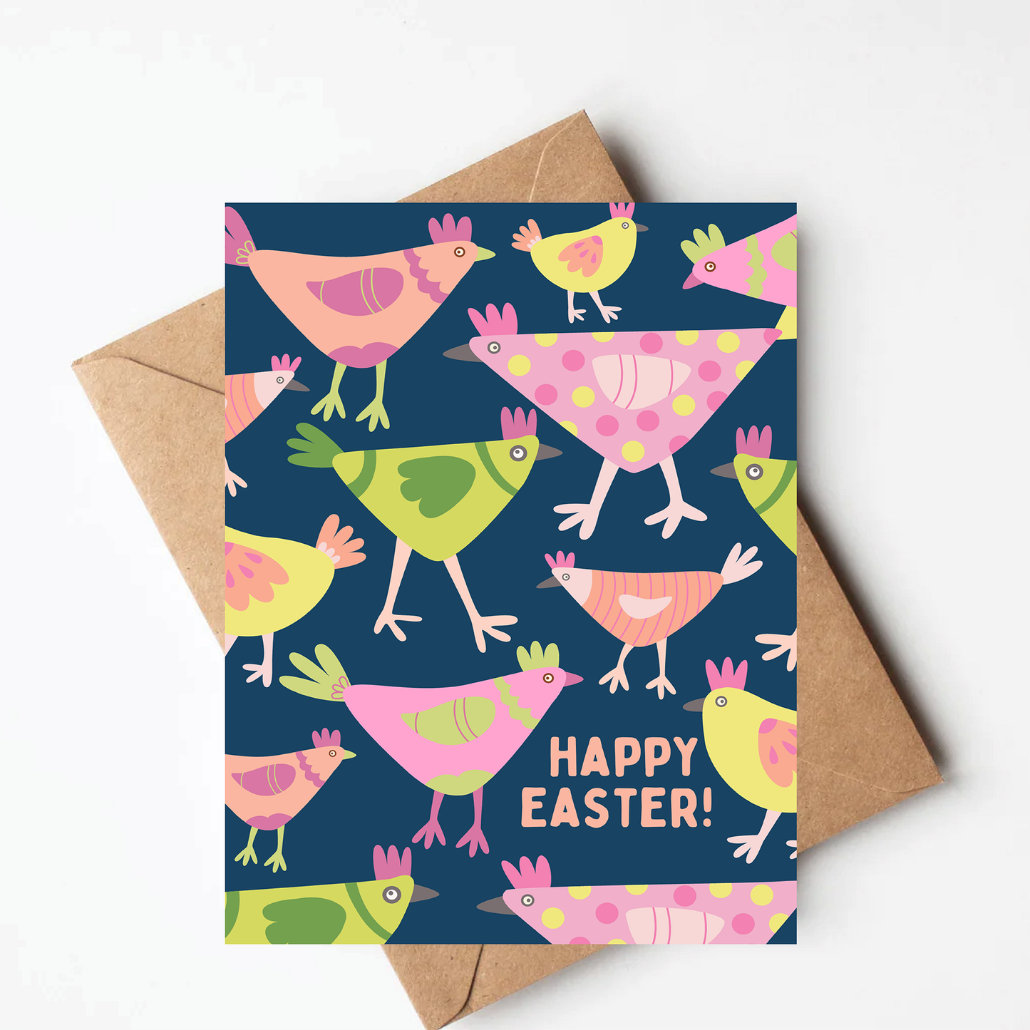 Chicken Easter Card
