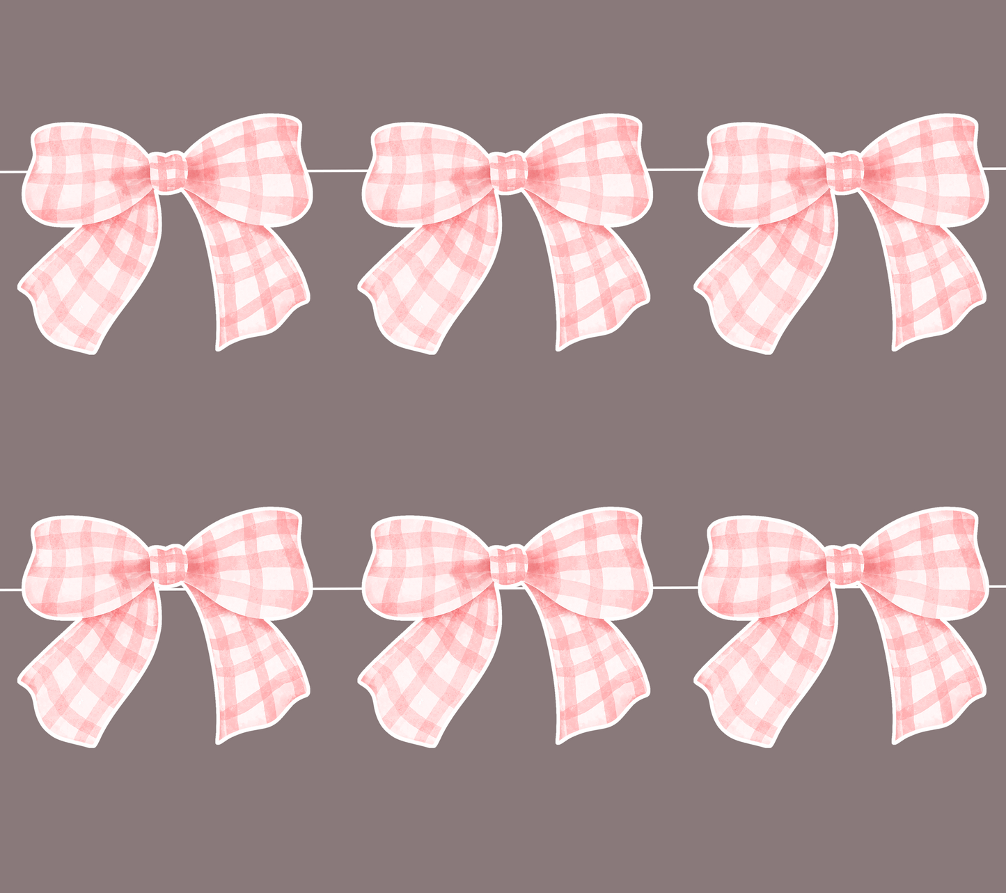 Pink Bow Banner