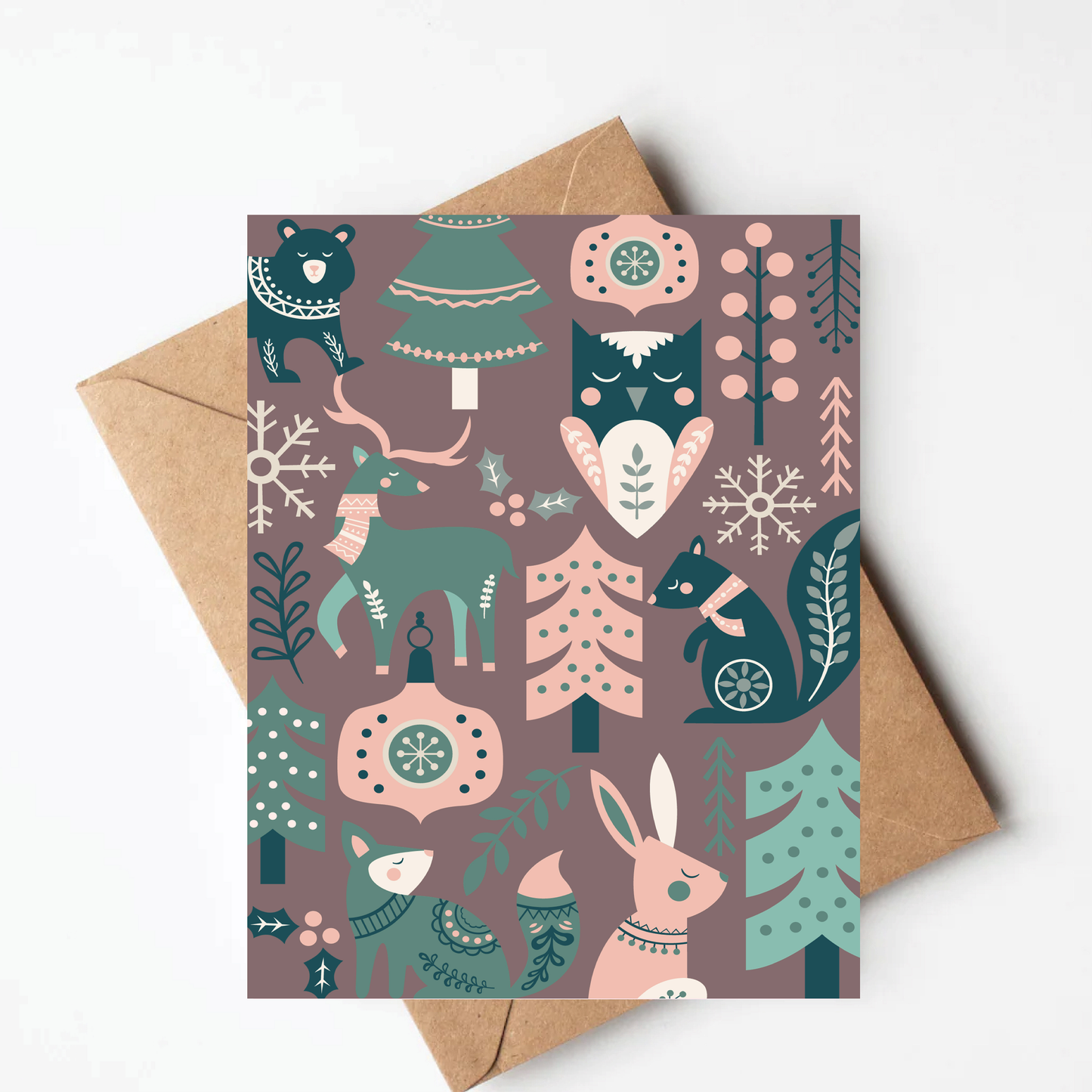 Scandinavian Christmas Card