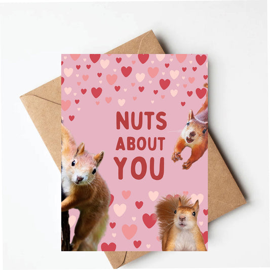 Squirrel love card