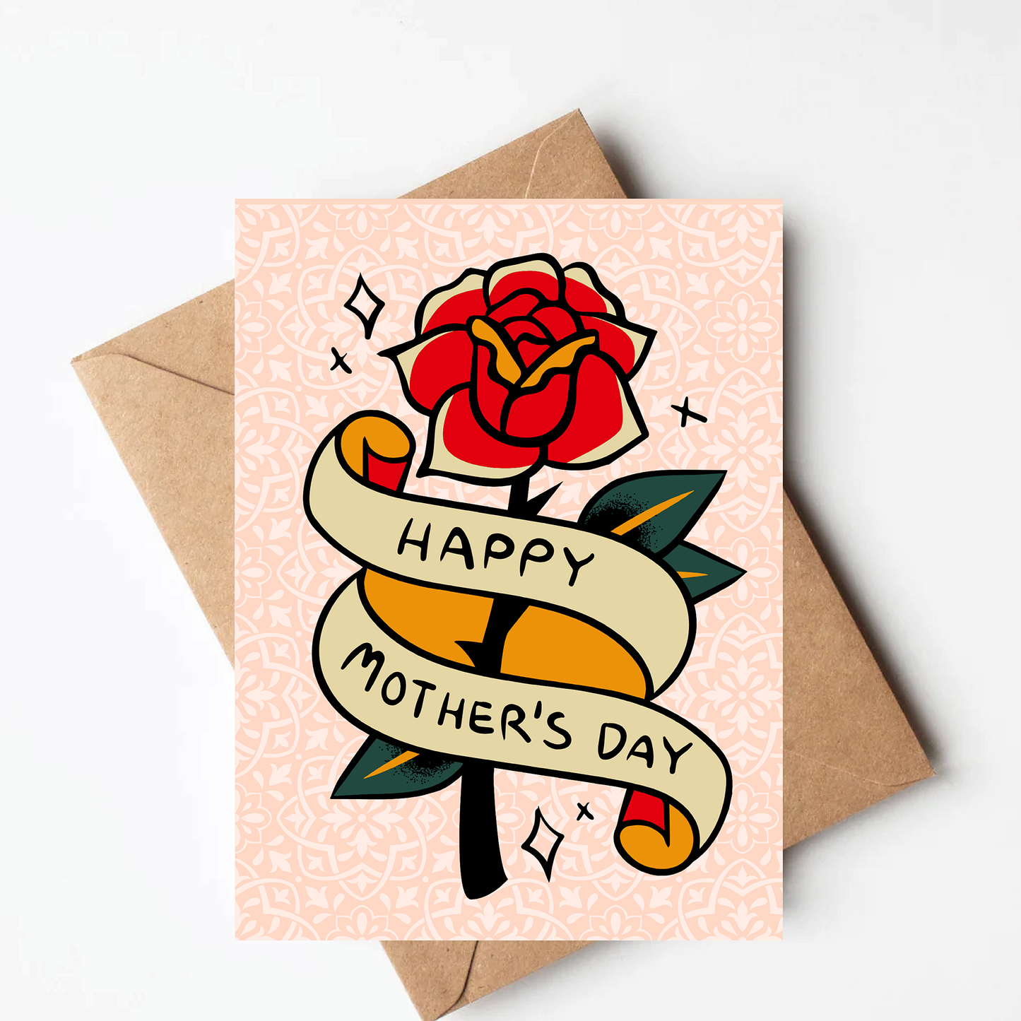 Tattoo Mother's Day Card