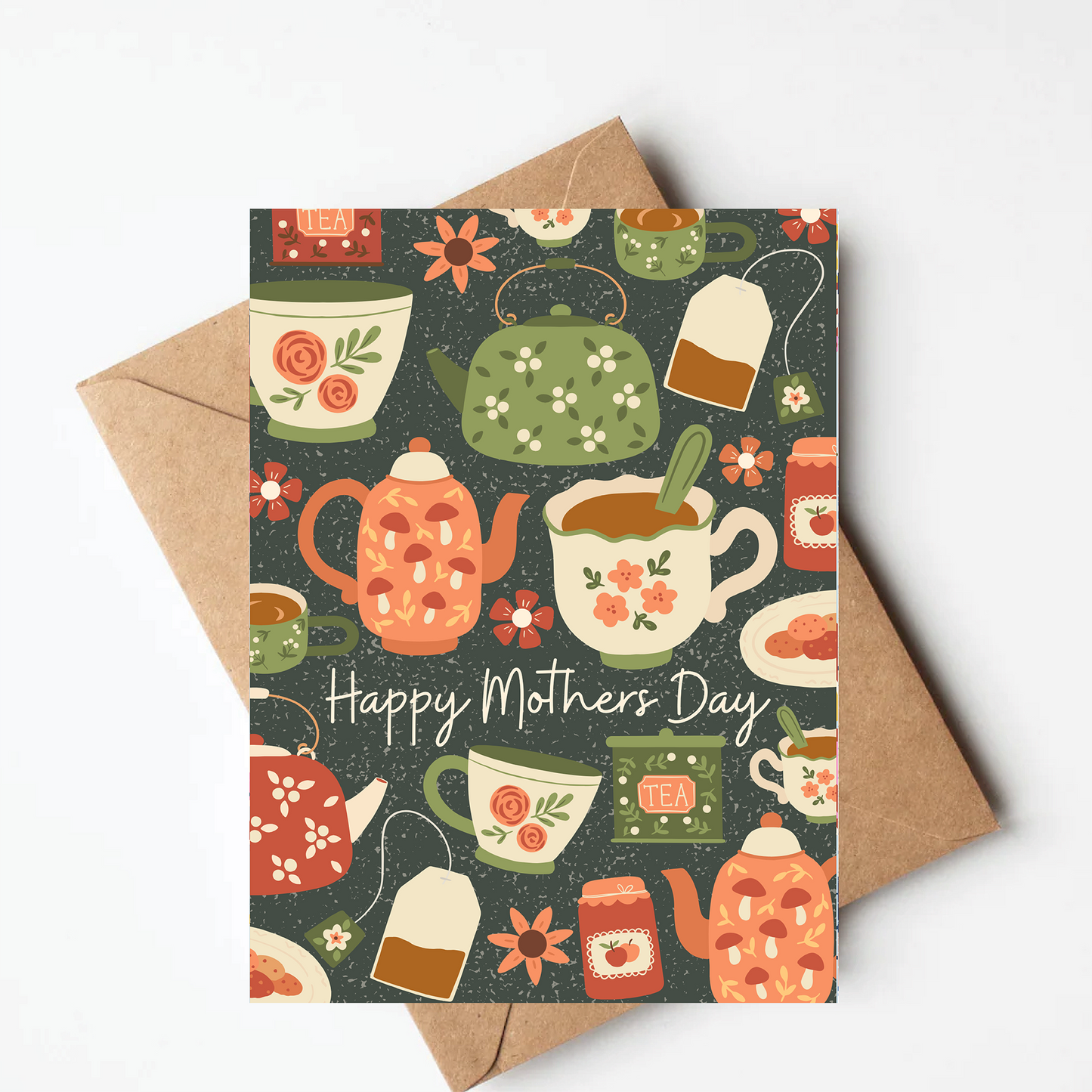Tea Cup Mother's Day Card
