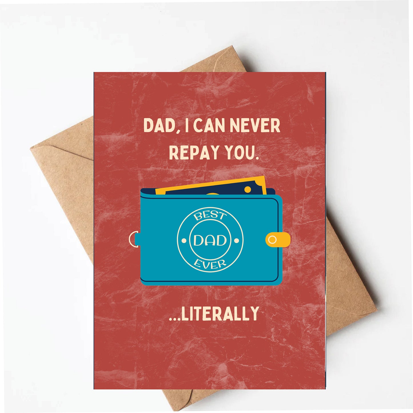Wallet Father's Day Card
