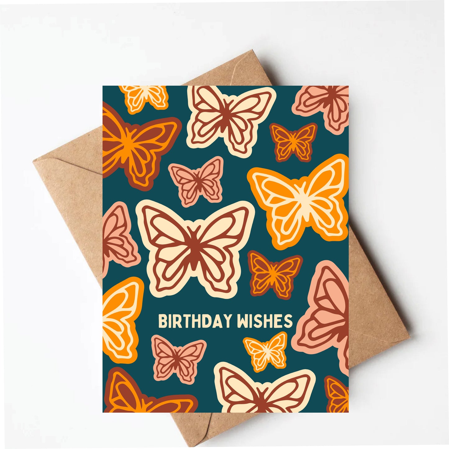 Butterfly birthday card