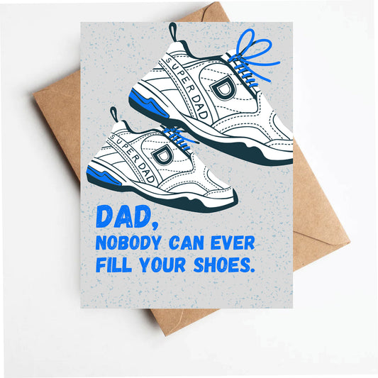 Dad Shoes Card