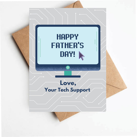 Tech Father's Day Card