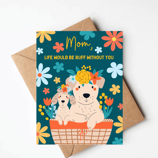 Dog Mother's Day Card