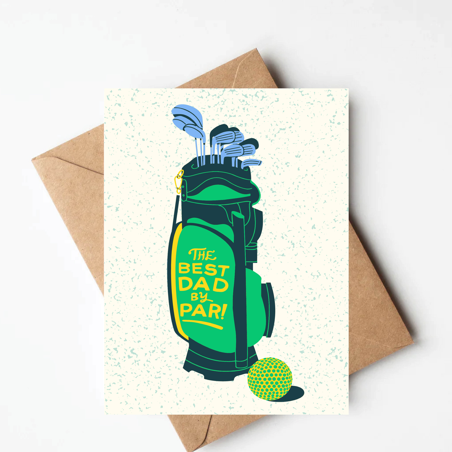 Golf Club Father's Day Card