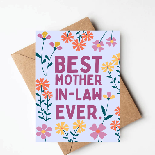 Mother In Law Card