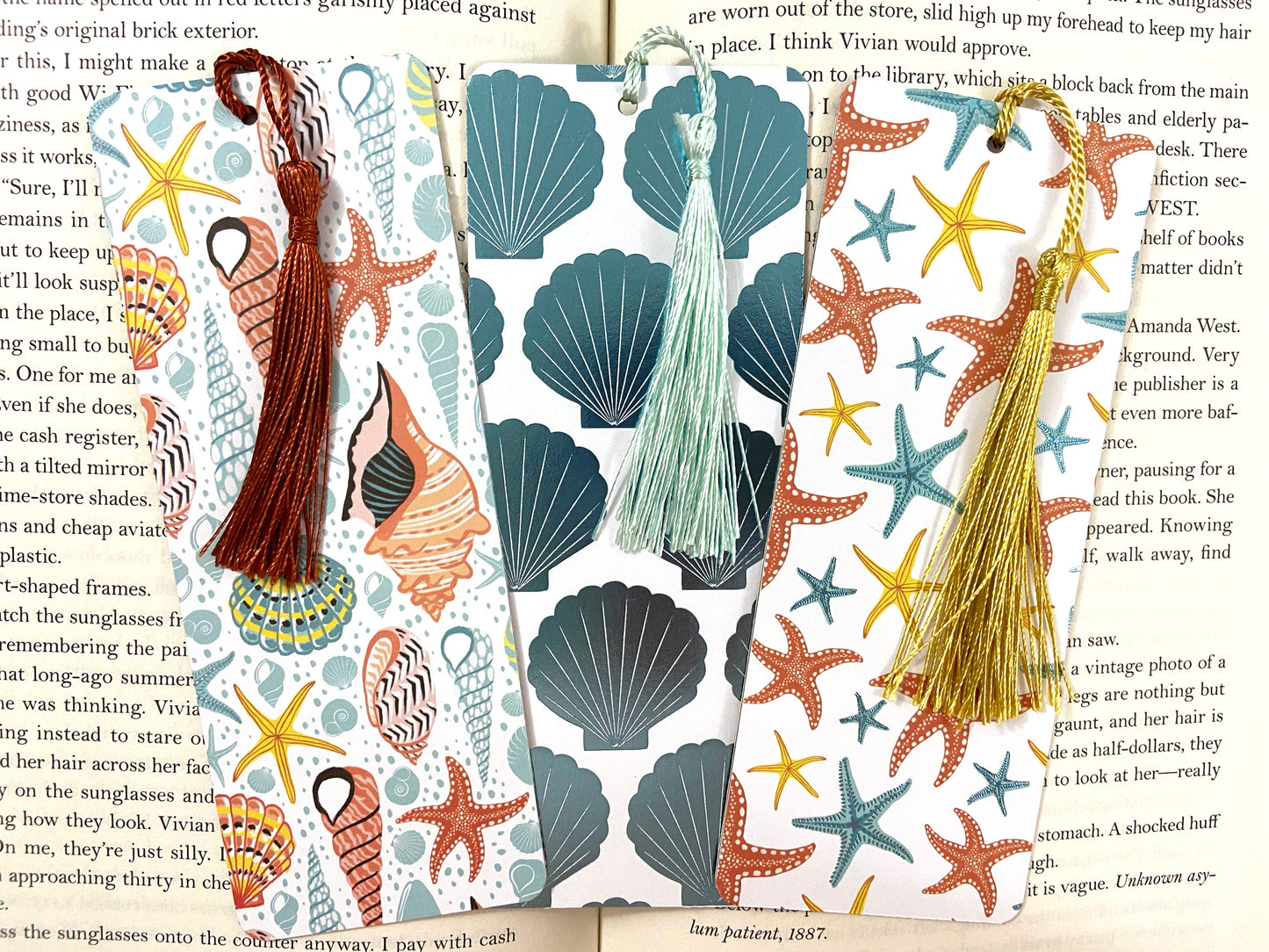 Shell Bookmark Set