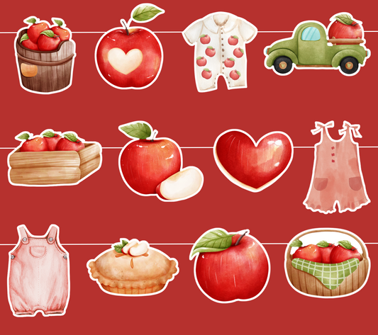 Apple Baby Shower Banner