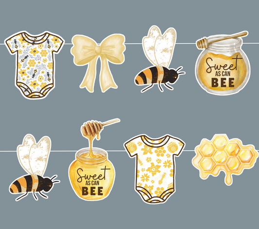 Bee Baby Shower Banner
