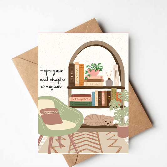 Book Lover Birthday Card
