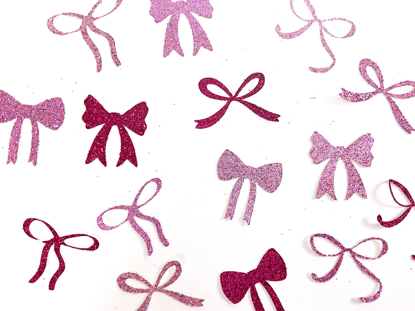 Pink Bow Confetti