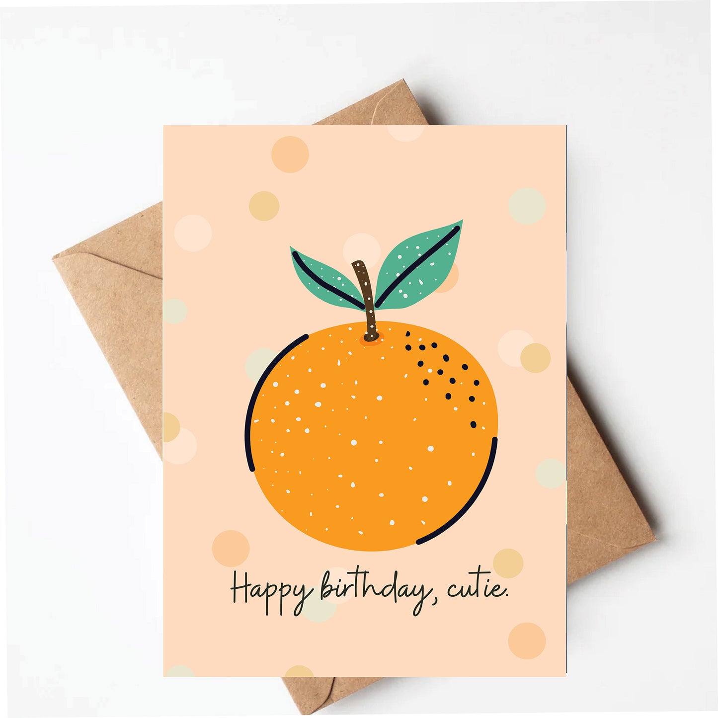 Cutie birthday card