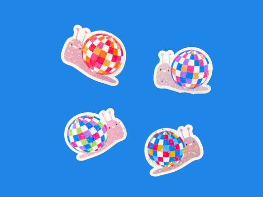 Mini Donut Snail Sticker Pack