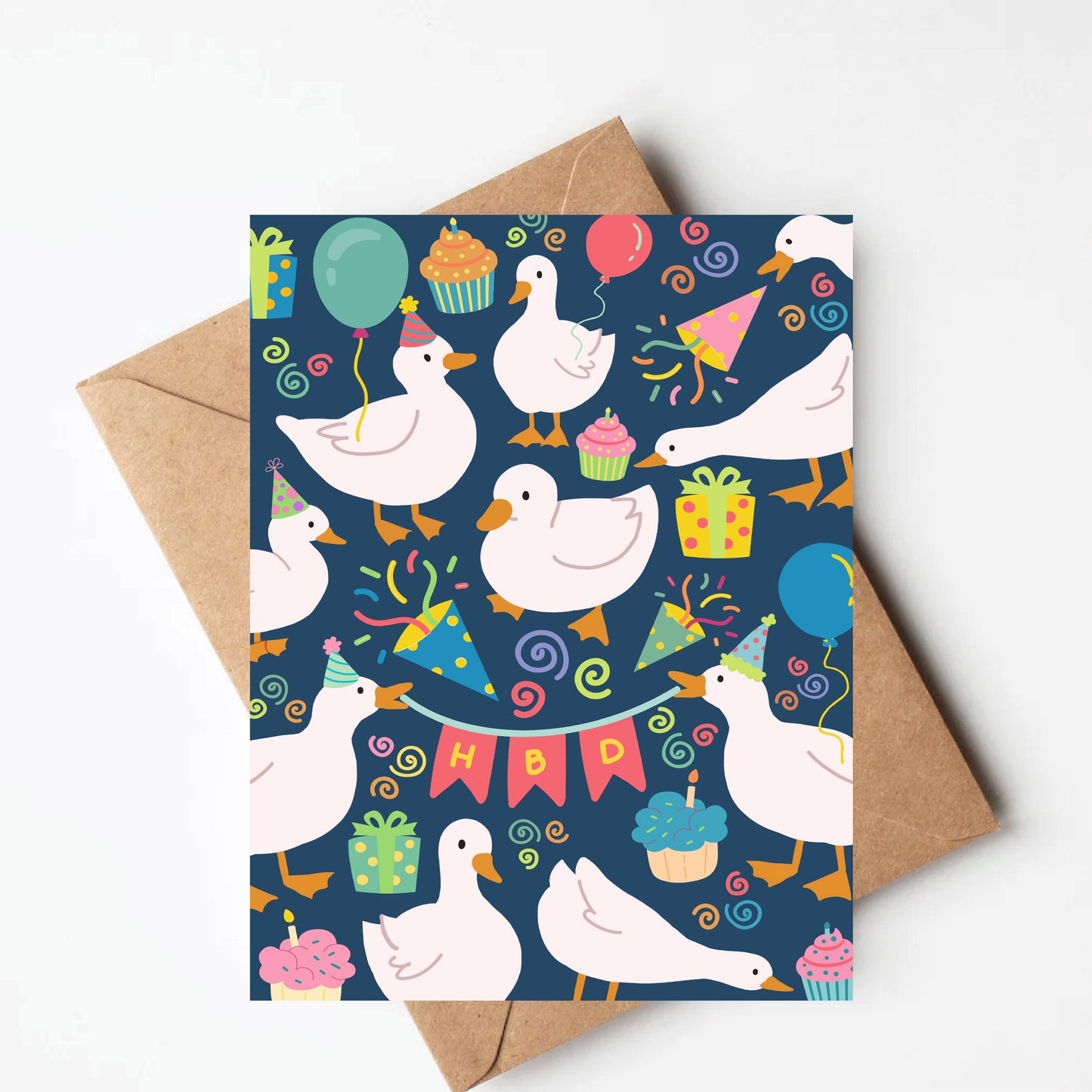 Duck Birthday Card