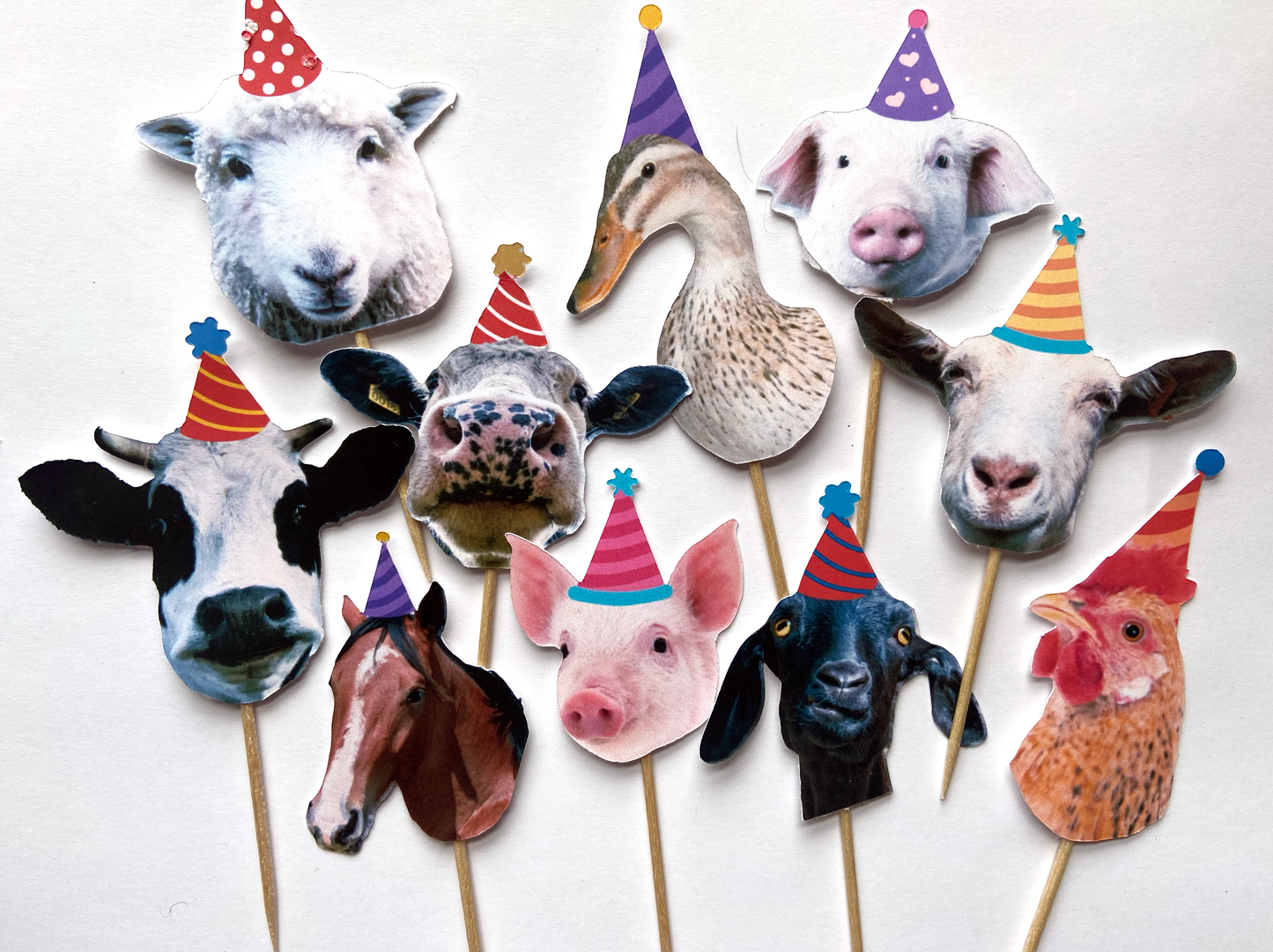 Farm Cupcake Toppers