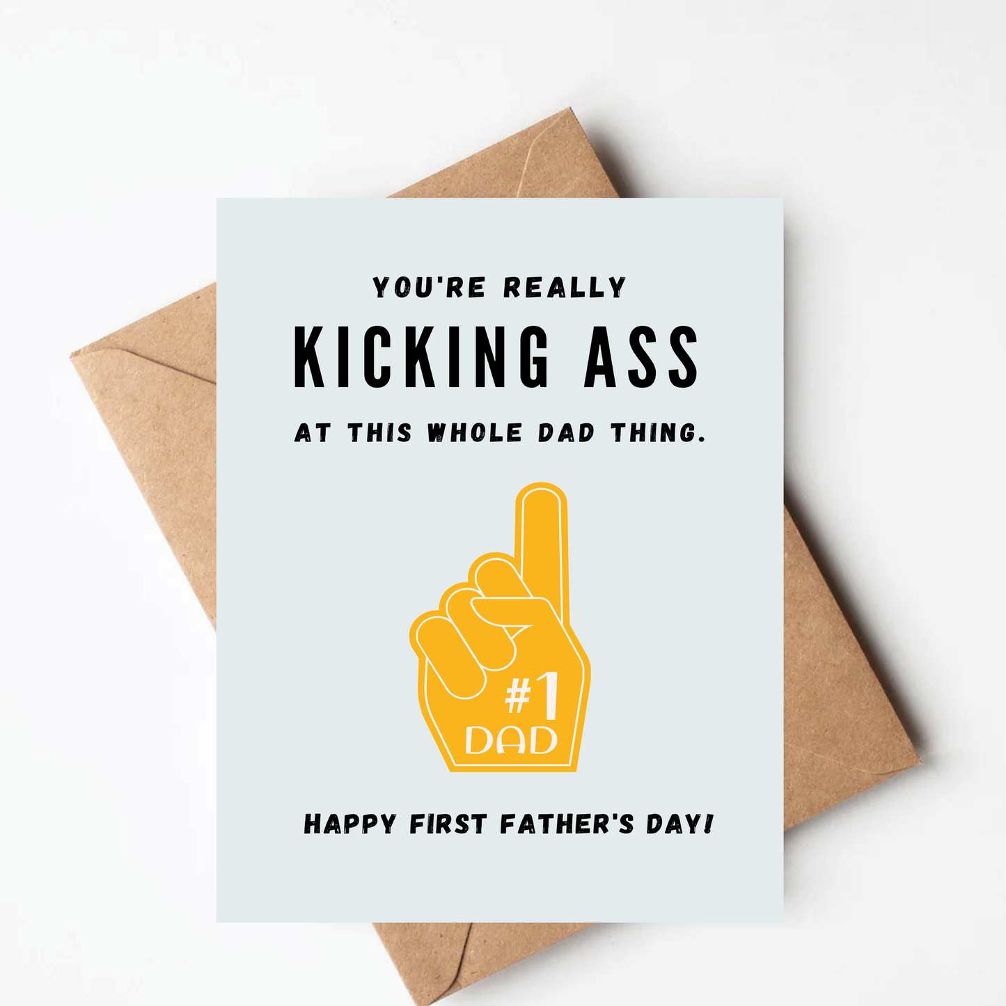 First Father's Day Card