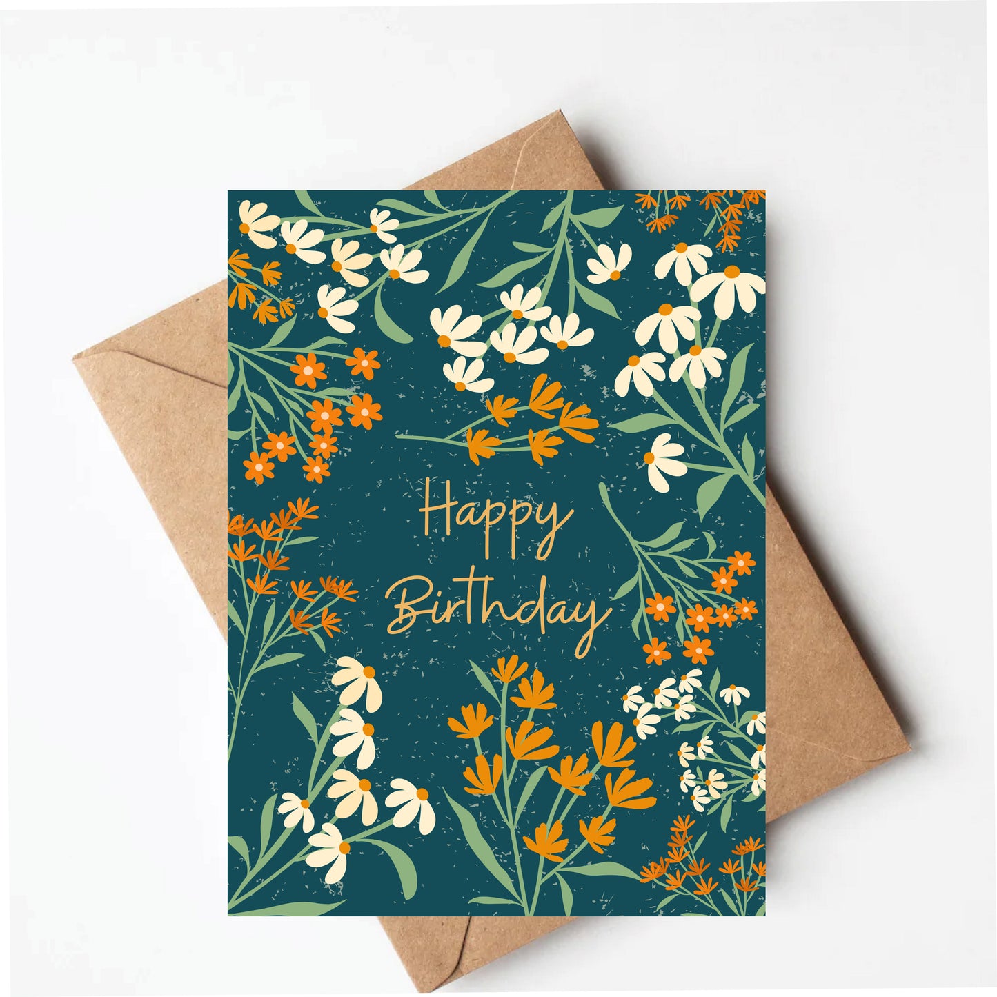 Wildflower birthday card