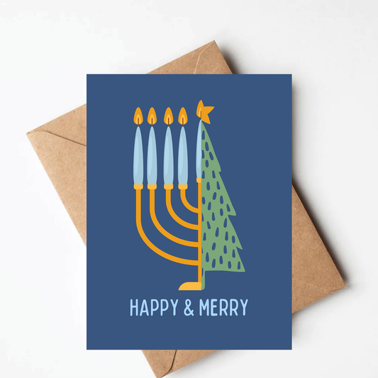 Hanukkah/Christmas Card