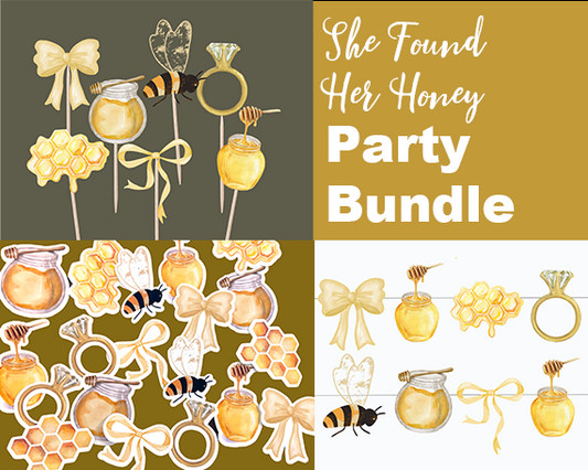 "She found her Honey" Party Bundle