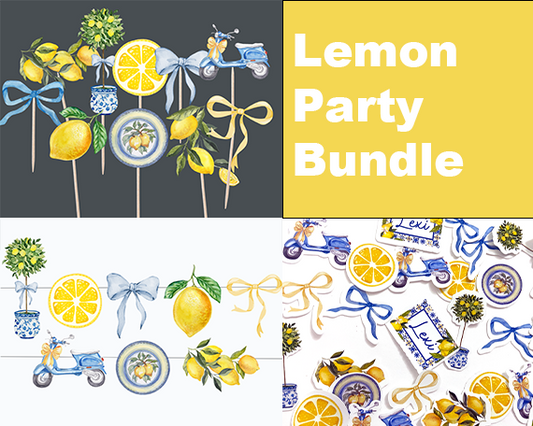 Lemon Amalfi Coast Party Bundle