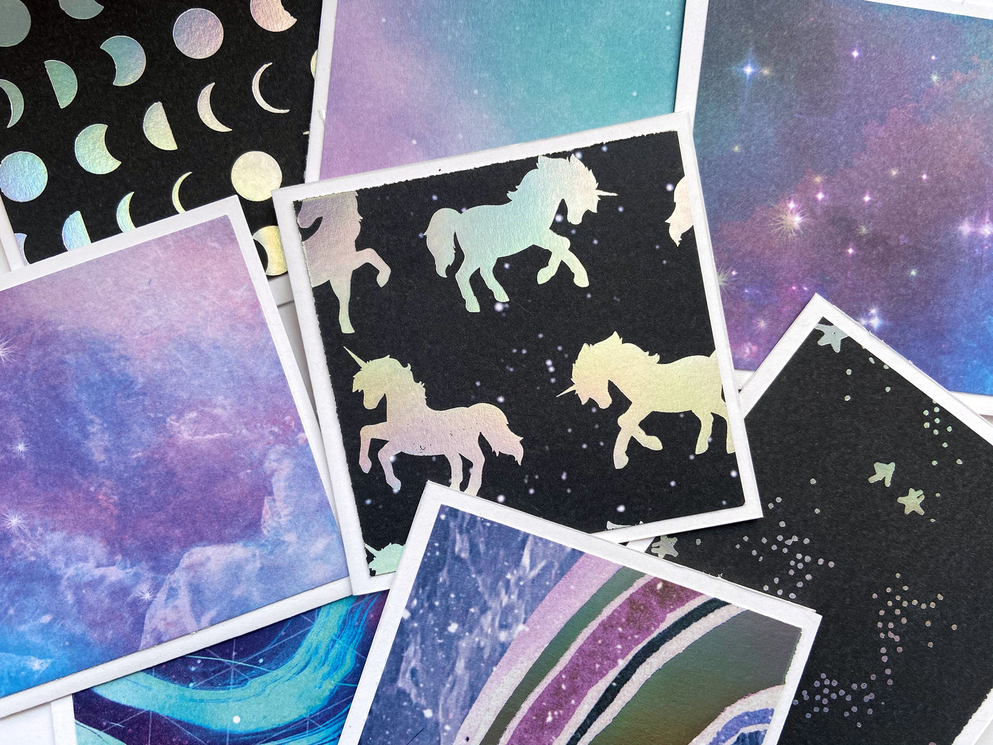 Galaxy Unicorn Notecards