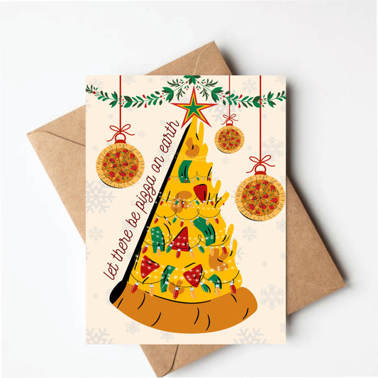 Pizza Christmas Card