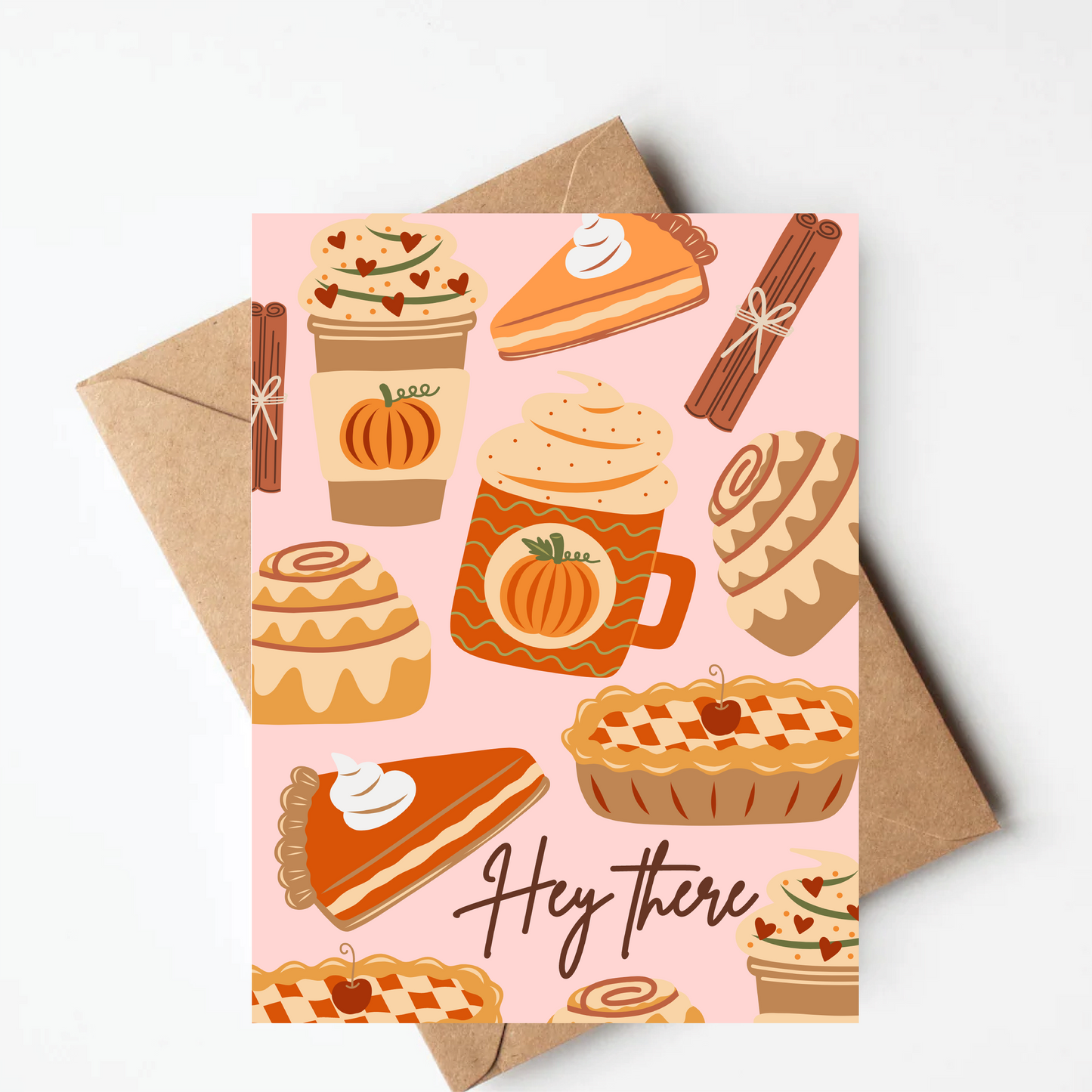 Pumpkin Spice Greeting Card