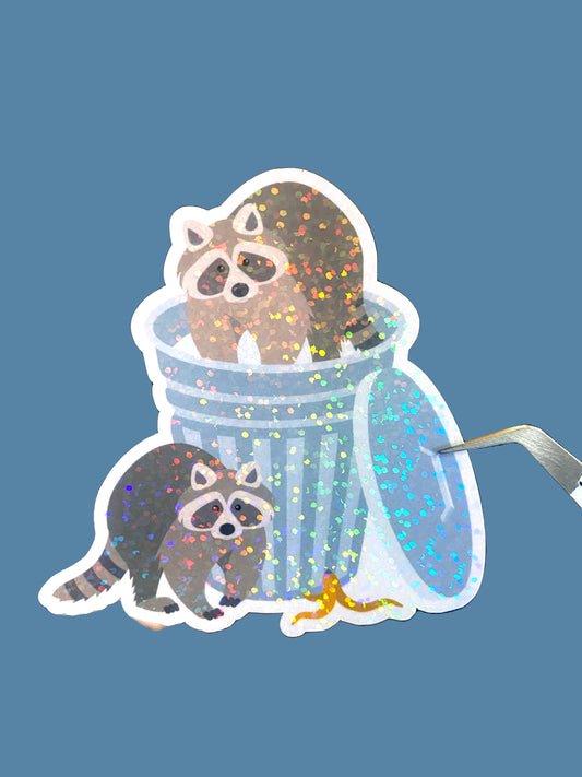 Raccoon Sticker