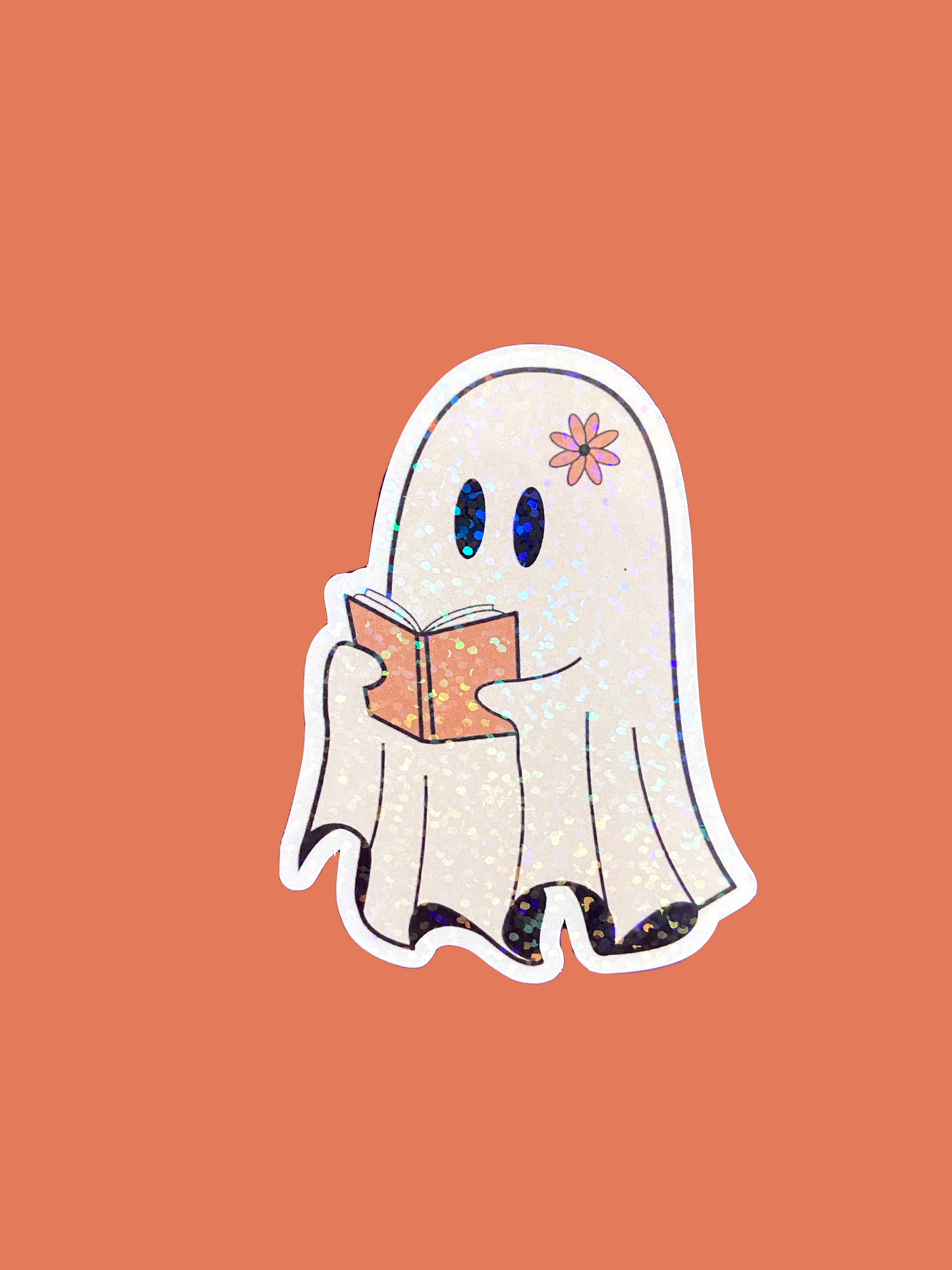 Reading Ghost Sticker