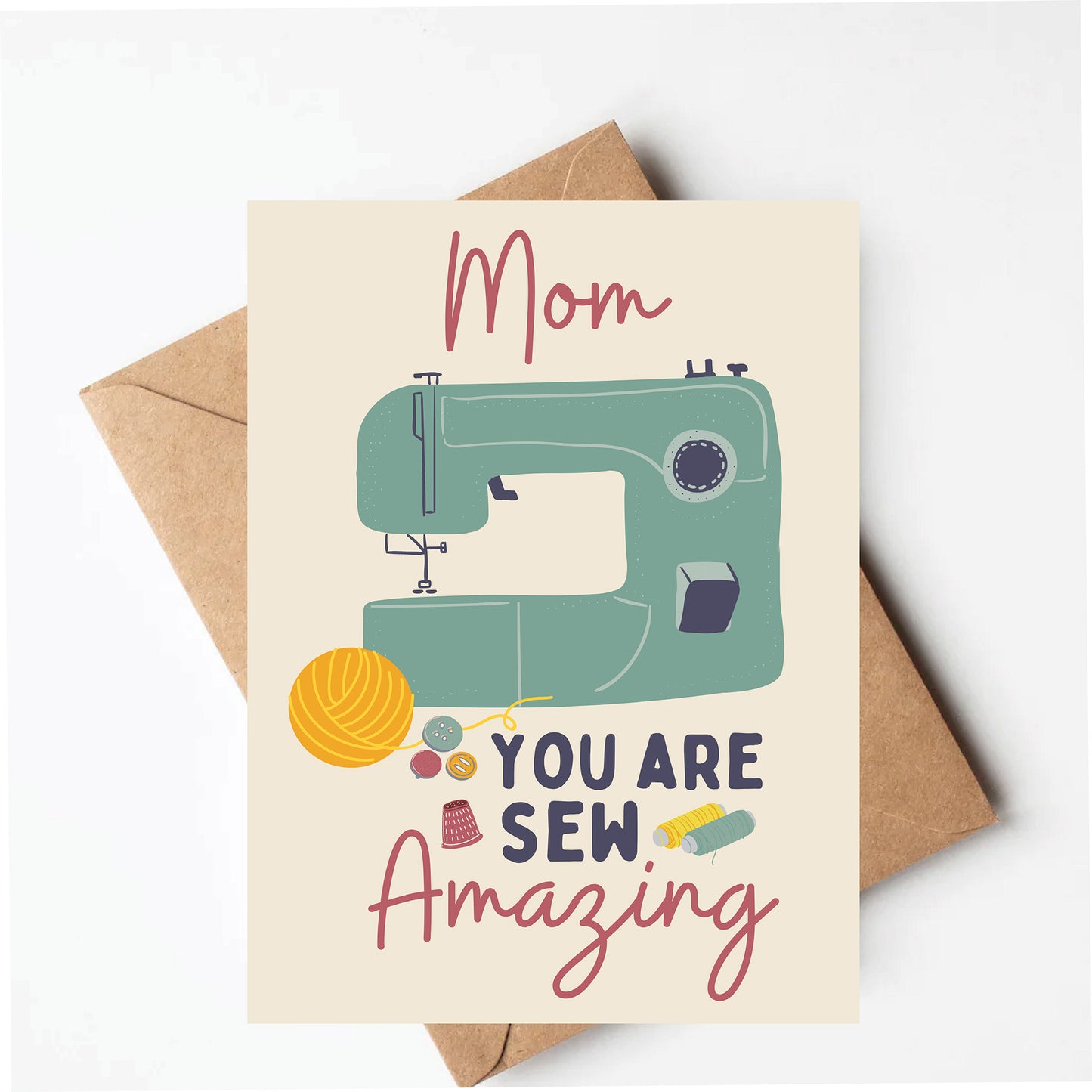 Sew Amazing Mothers Day Card