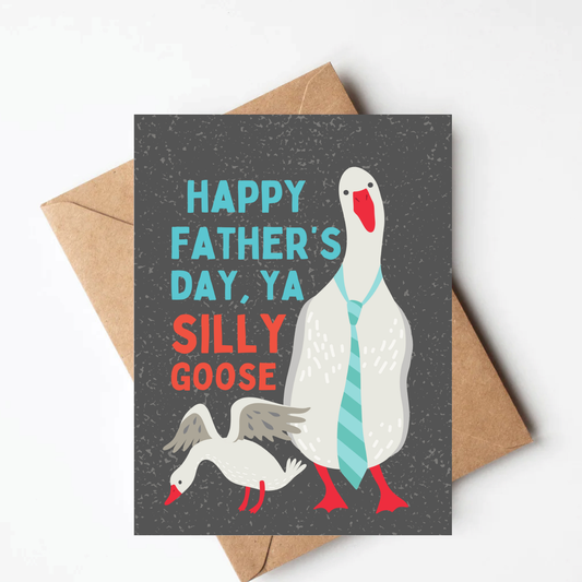 Goose Father's Day Card