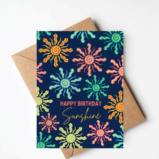 Sunshine Birthday Card