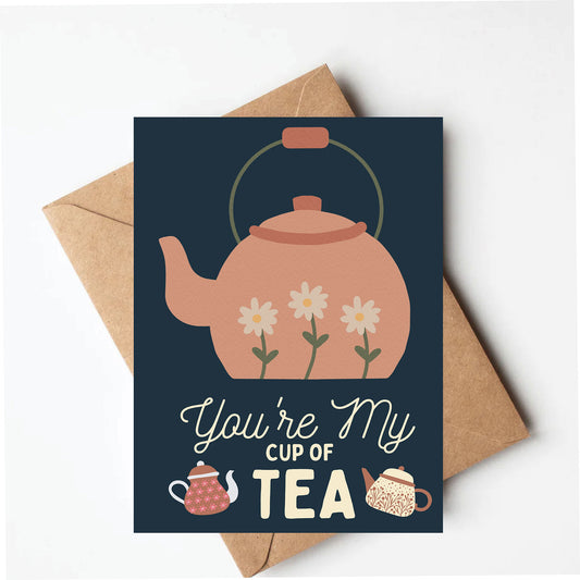 Teacup love card